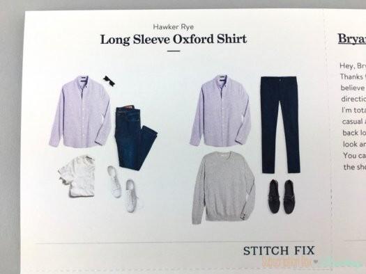 Stitch Fix Men Review - May 2017
