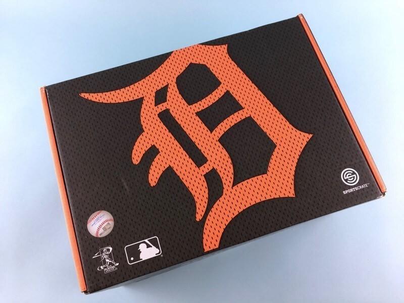 Sports Crate MLB Subscription Review (Detroit Tigers) – May 2017
