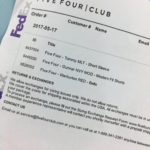 Five Four Club Review + Coupon Code - May 2017