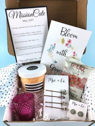 MissionCute Subscription Review + Coupon Code – May 2017