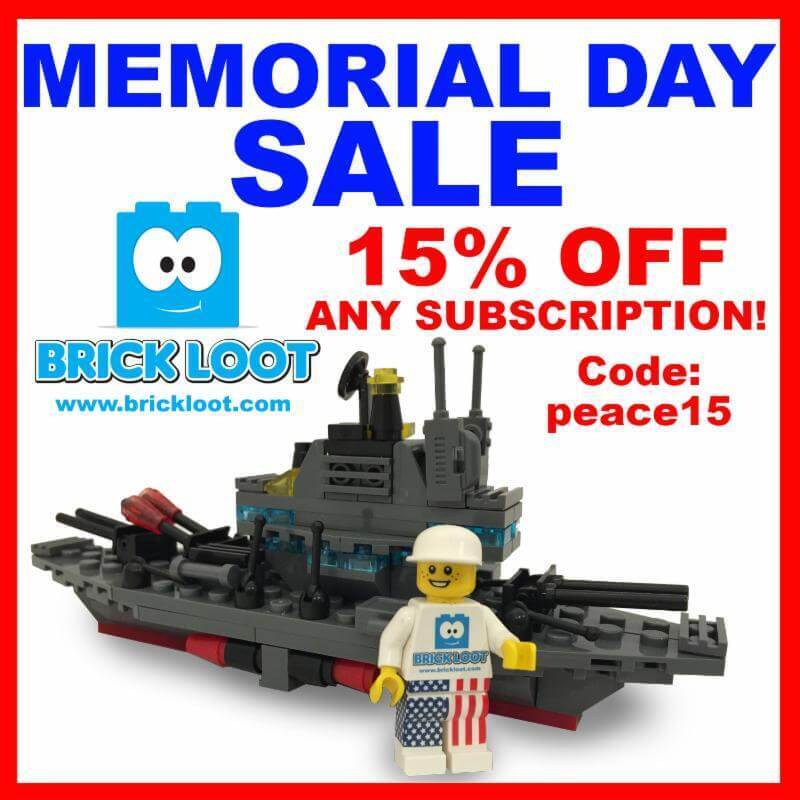 Read more about the article Brick Loot Memorial Day Sale + Spoilers!