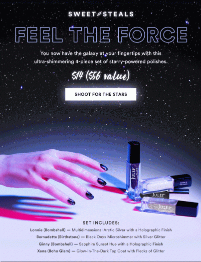 Read more about the article Julep “May the 4th Be With You” Sweet Steal
