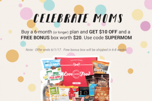 Love With Food Mother's Day Flash Sale!