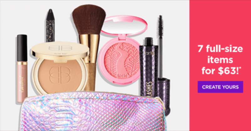Read more about the article tarte Create Your Own 7-Piece Custom Kit for $63 – Still Available
