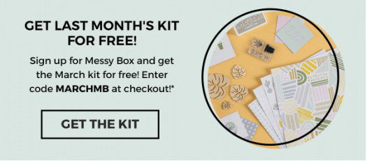 Read more about the article Messy Box Coupon Code – Free March Kit with New Subscription!