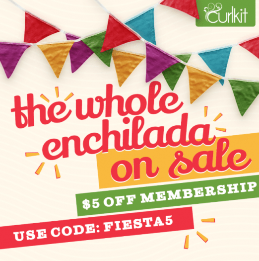CurlKit Cinco de Mayo Sale - Save $5 Off Your First Box!