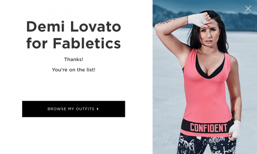 Demi Lovato for Fabletics – Coming Soon!