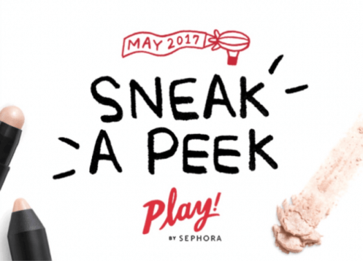 Play! by Sephora May 2017 Spoiler!