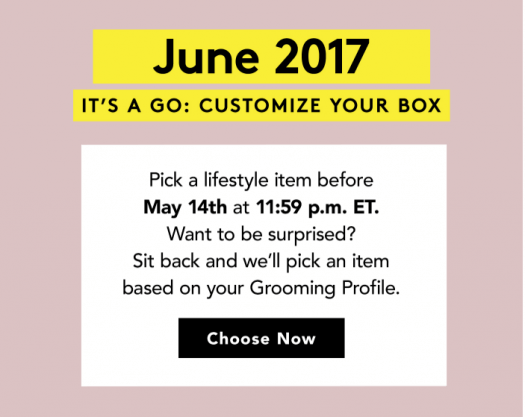 Birchbox Man Sample Choice Time - June 2017