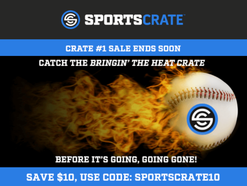 Read more about the article Sports Crate by Loot Crate MLB Edition Coupon Code – Save $10 (Last Call)!