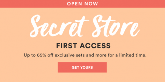 Julep Secret Store Now Open + Coupon Code - June 2017