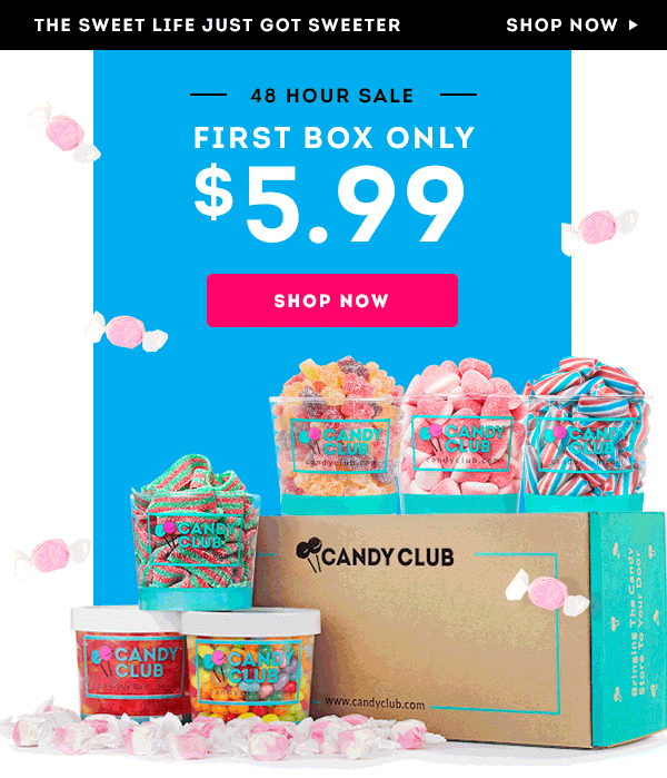 Candy Club Coupon Code - First Box Just $13.99!