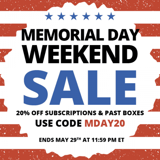 COCOTIQUE Memorial Day Coupon Code - Save 20% Off All Subscriptions