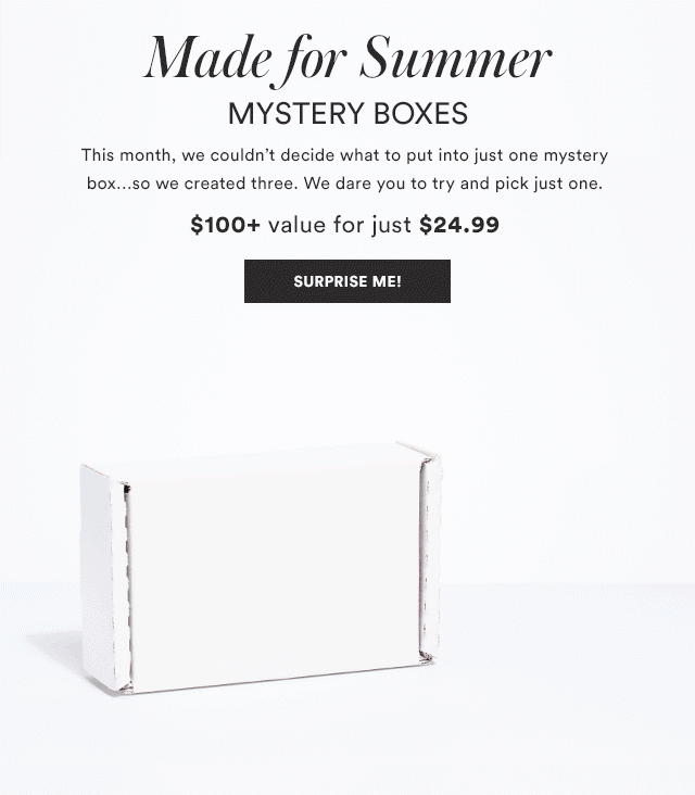 Julep Made for Summer Mystery Boxes - On Sale Now!