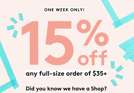 Read more about the article Birchbox Sale – 15% off Shop Purchases or $10 to Spend in the Shop!!