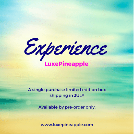 LuxePineapple Experience LP Limited Edition Box - On Sale Now + Coupon Code