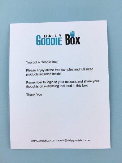 Daily Goodie Box Review - June 2017