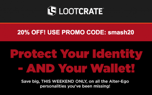Loot Crate + Loot Crate DX + Loot Pets + Loot Wear - Save 20% Off!
