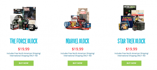 Nerd Block Special Edition Birthday Blocks - On Sale Now!
