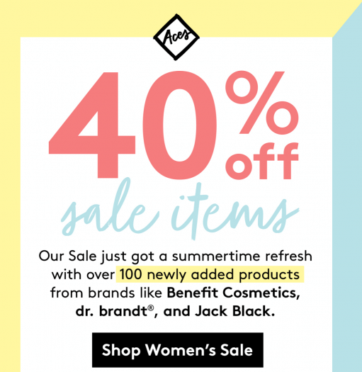 Birchbox ACES - Save 40% Off Select Items