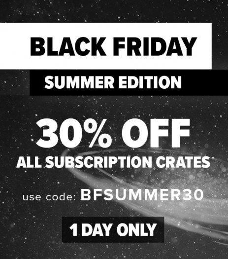 Loot Crate Black Friday Summer Edition – Save 30% (Extended)!