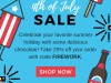 Chococurb 4th of July Sale – 25% Off!