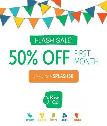 KiwiCo Coupon Code – 50% Off First Month (Extended)