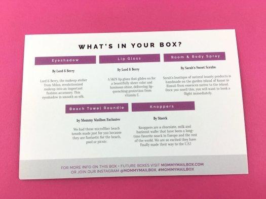 Mommy Mailbox Review + Coupon Code - July 2017