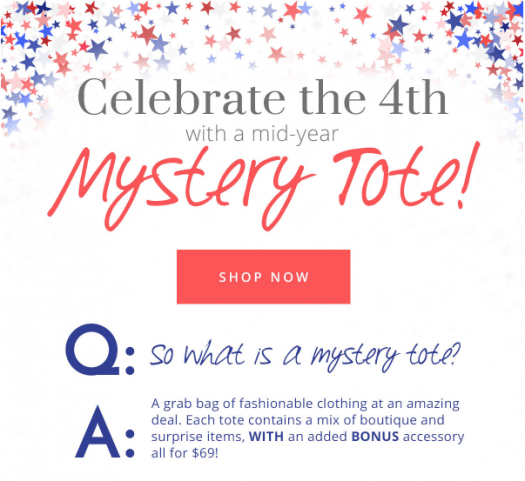 Golden Tote Mystery Tote - On Sale Now!
