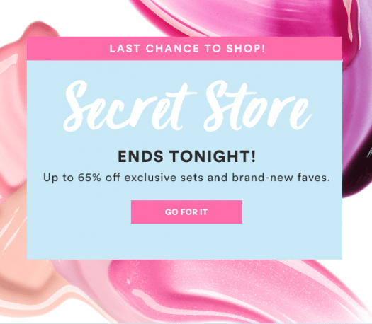 Julep Secret Store Last Chance + Coupon Code - July 2017