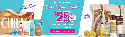 Bath & Body Works Summer 2017 Tote - On Sale Now!