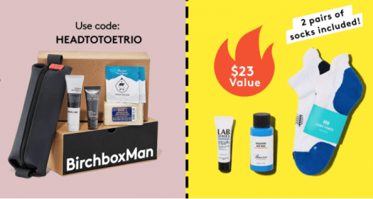 Birchbox Man Coupon: Free Head-To-Toe Trio with New Subscription