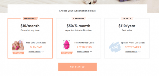 Birchbox Free Gift with New Monthly or 3-Month Subscriptions!