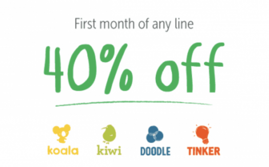 KiwiCo Coupon Code - 40% Off First Month or 30% Off Shop Orders!
