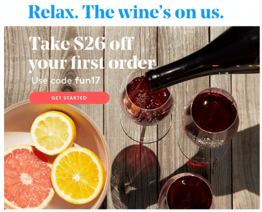 Winc Labor Day Sale - $26 Off First Month!