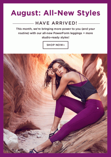 Read more about the article Fabletics August 2017 Selection Time + 2 for $24 Leggings Offer