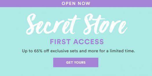 Julep Secret Store Now Open + Coupon Code - September 2017