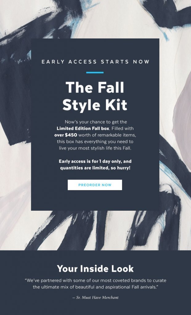 POPSUGAR Must Have Fall 2017 Limited Edition Box - Presale Starts NOW!