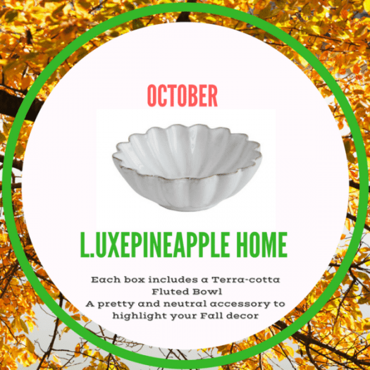 LuxePineapple Home October 2017 Spoiler #1!