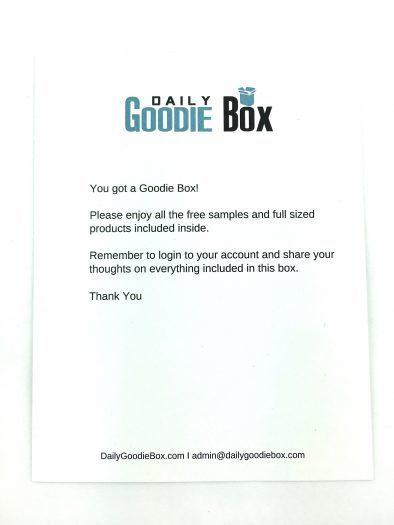Daily Goodie Box Review - July 2017