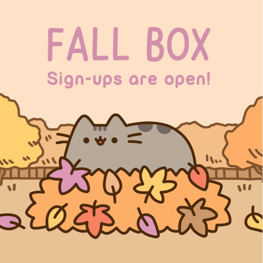 Pusheen Fall 2017 Box – On Sale Now