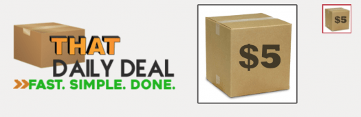 That Daily Deal $5 and $500 Mystery Boxes - On Sale Now!