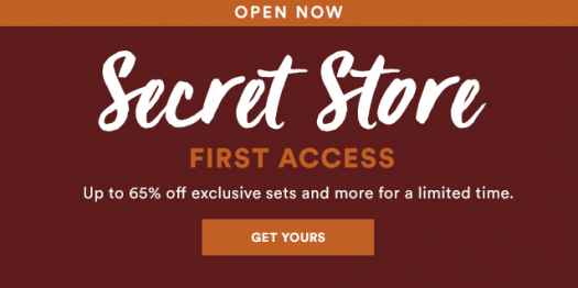 Julep Secret Store Now Open + Coupon Code - October 2017