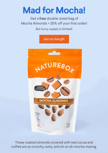 Read more about the article NatureBox Coupon Code – Save 25% Off + Free Gift!!