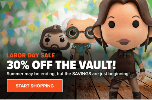 Loot Vault Sale - 30% Off Everything!