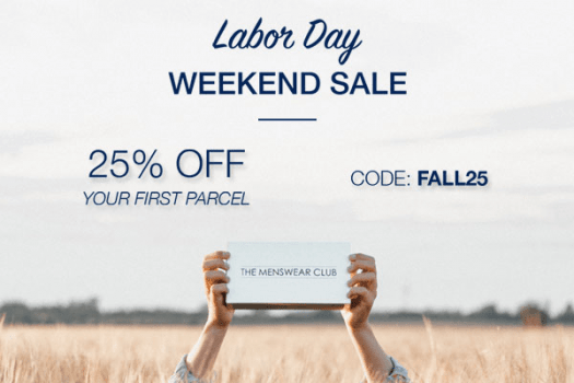Read more about the article The Menswear Club Labor Day Coupon Code – Save 25%!