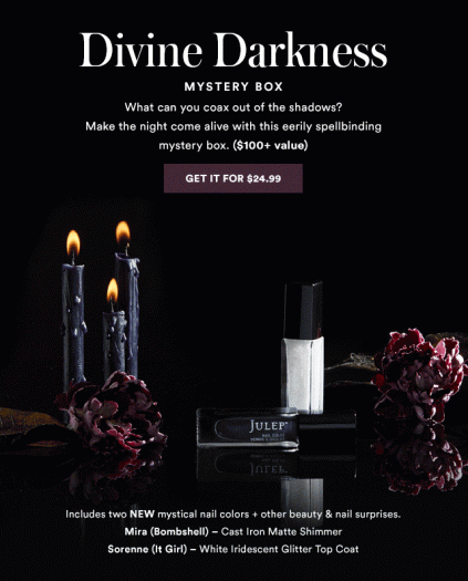 Read more about the article Julep Divine Darkness Mystery Box!