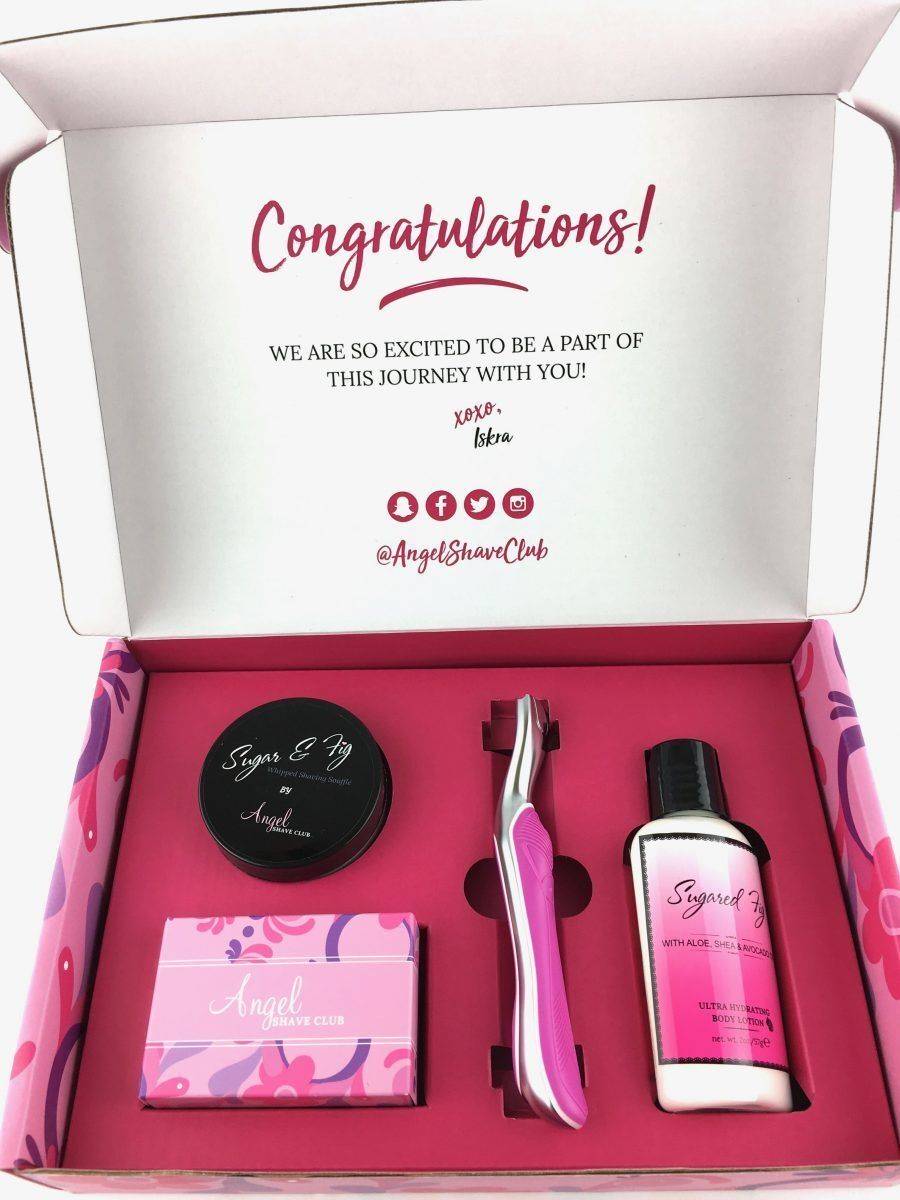 Angel Shave First Shave Kit Review October 2017 Subscription Box