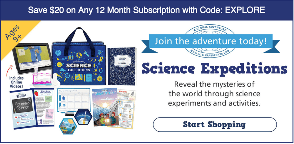 Little Passports Save $20 Off An Annual Subscription (LAST DAY)!