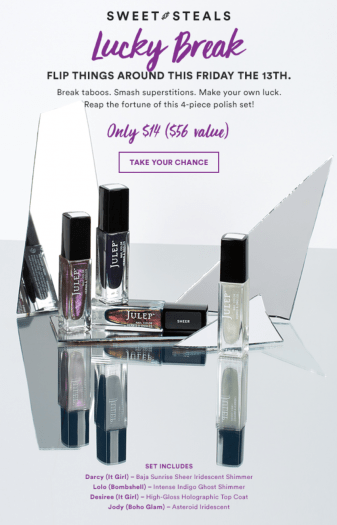 Julep Shattered Expectations Sweet Steal - On Sale Now!